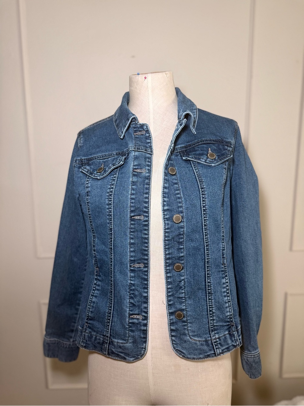 Charter Club Denim Jacket Size S